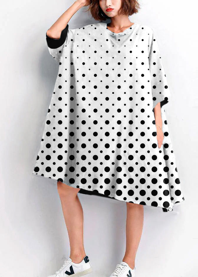 Naomie - Embroidered Casual Dresses with Large Underpieces