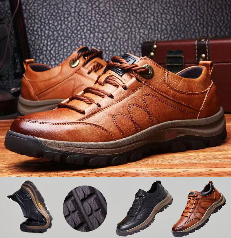 Joris™ | Hand-stitched leather casual shoes for men