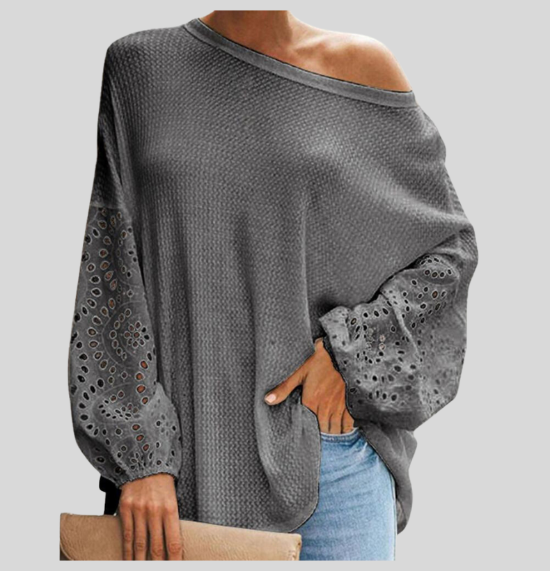 Off-the-shoulder blouse for women