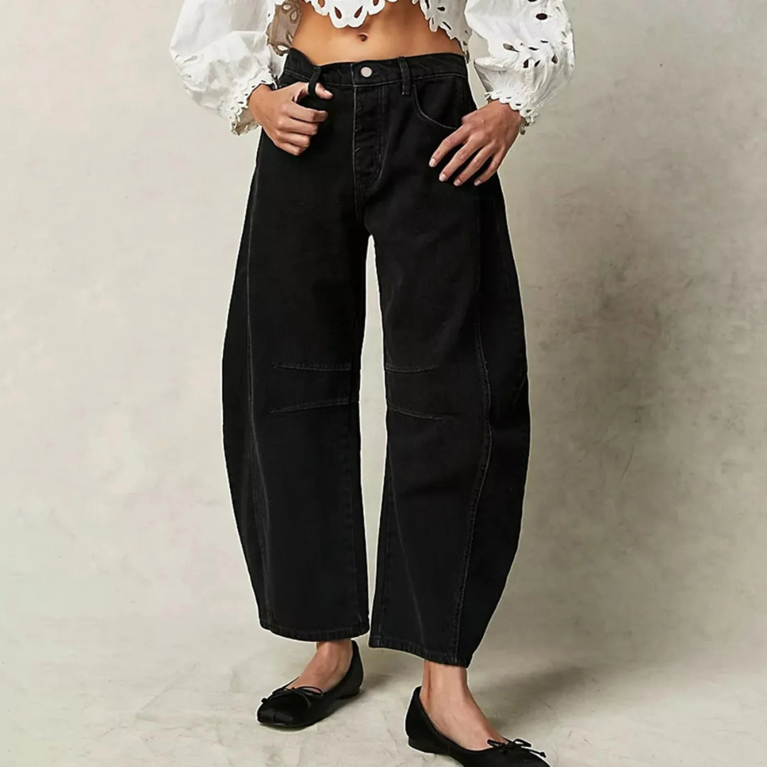 Comfort wide leg jeans - Loise