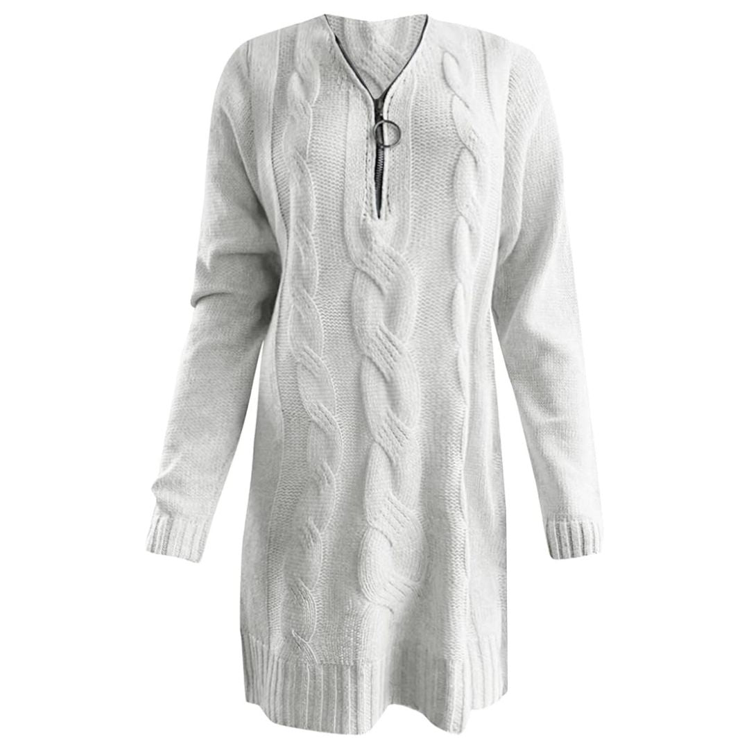 Alba - ribbed tunic dress