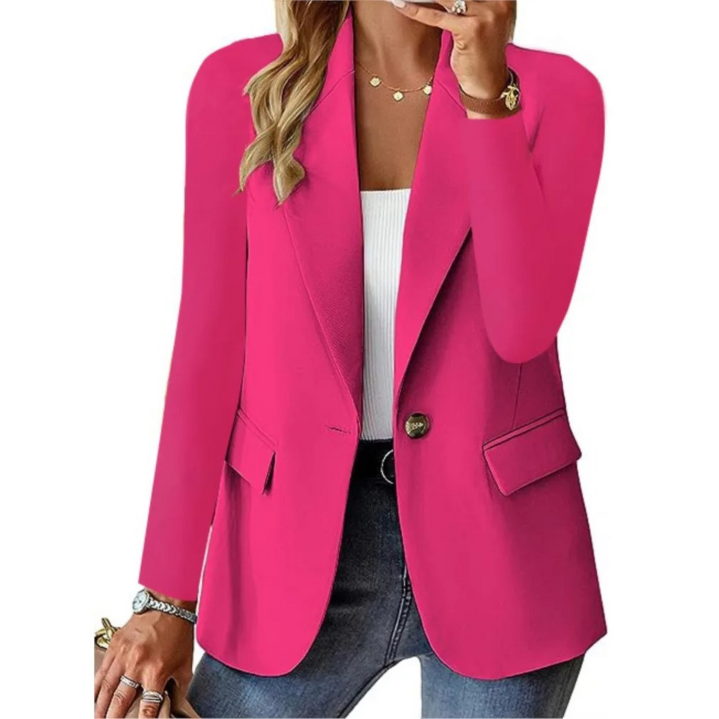 Nina | Casual long sleeve women's blazer