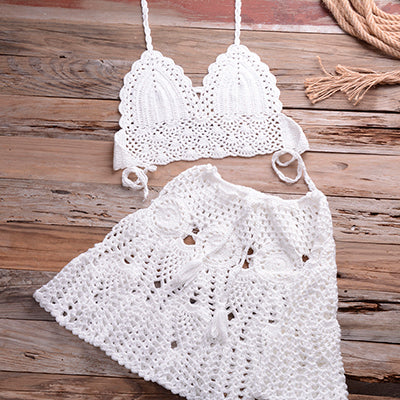 Elodie - Stylish Crocheted Bikini Set for Women