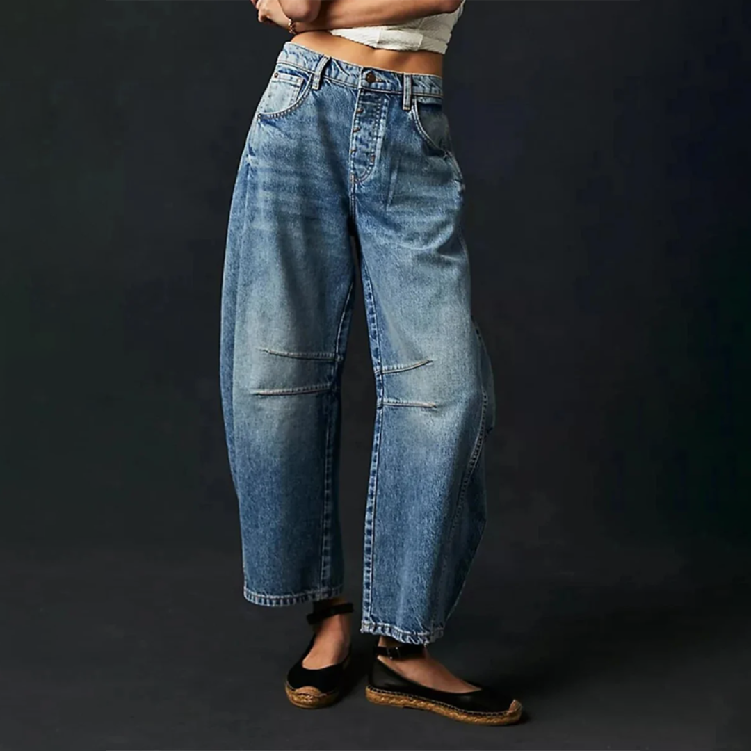 Comfort wide leg jeans - Loise
