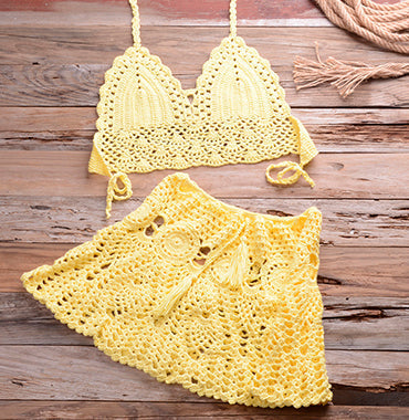 Elodie - Stylish Crocheted Bikini Set for Women