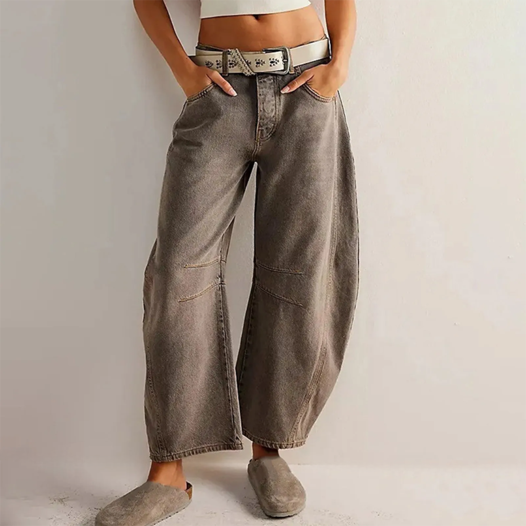 Comfort wide leg jeans - Loise