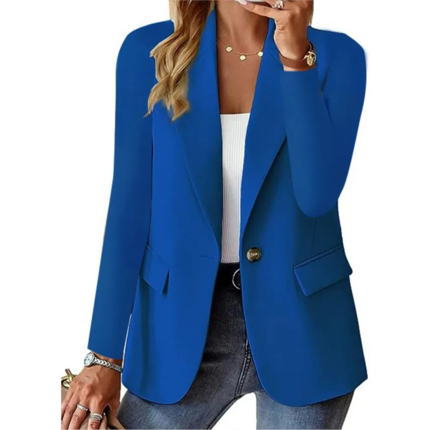 Nina | Casual long sleeve women's blazer