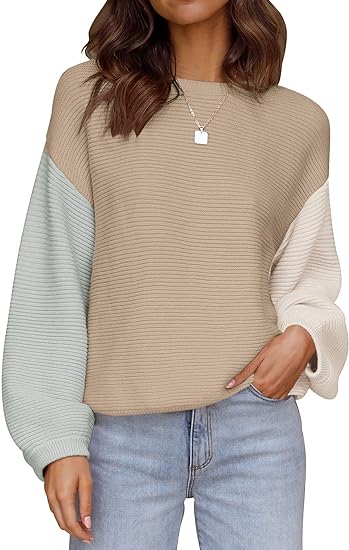 Soft ribbed sweater