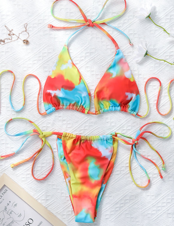 AquaLivv - Red thong bikini