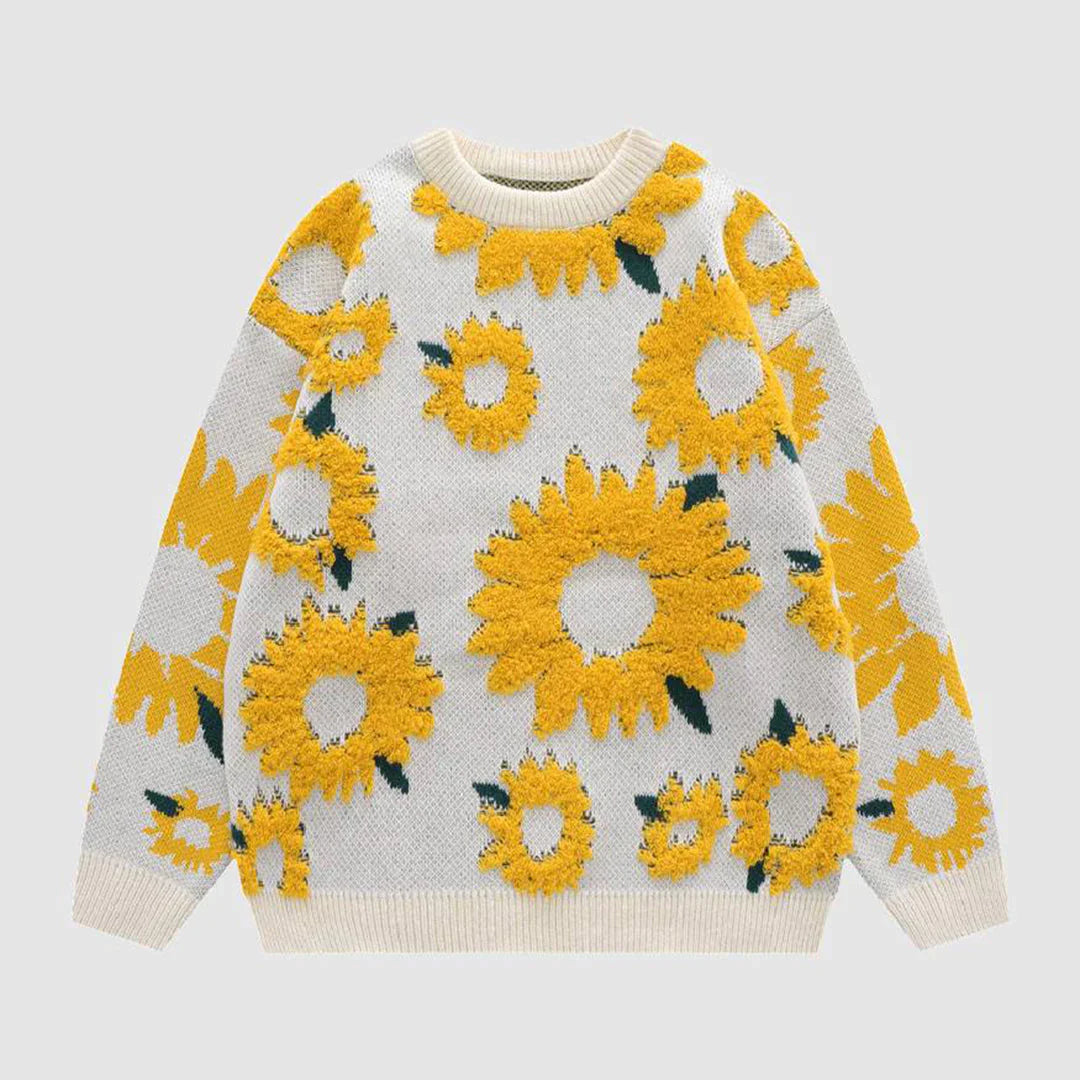 Sunflower knitted sweater - Amity
