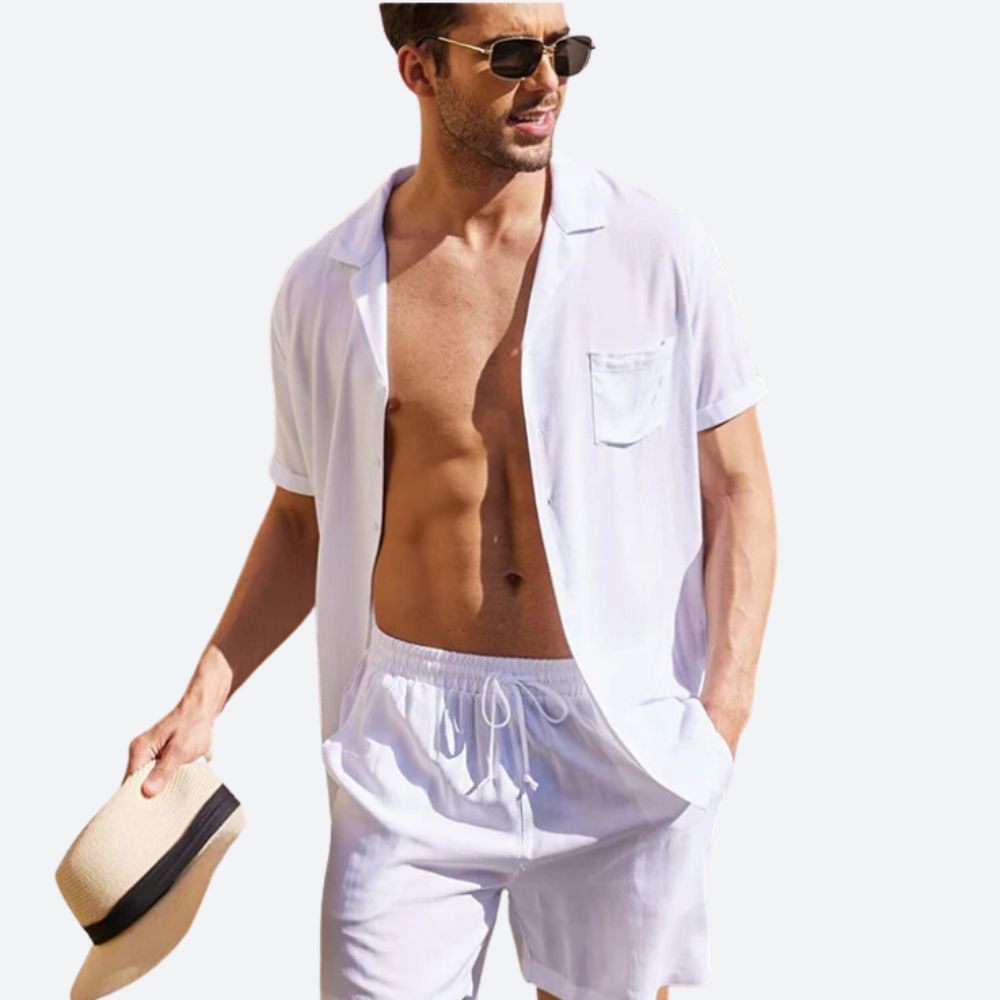 2-piece casual summer set for men - Argos