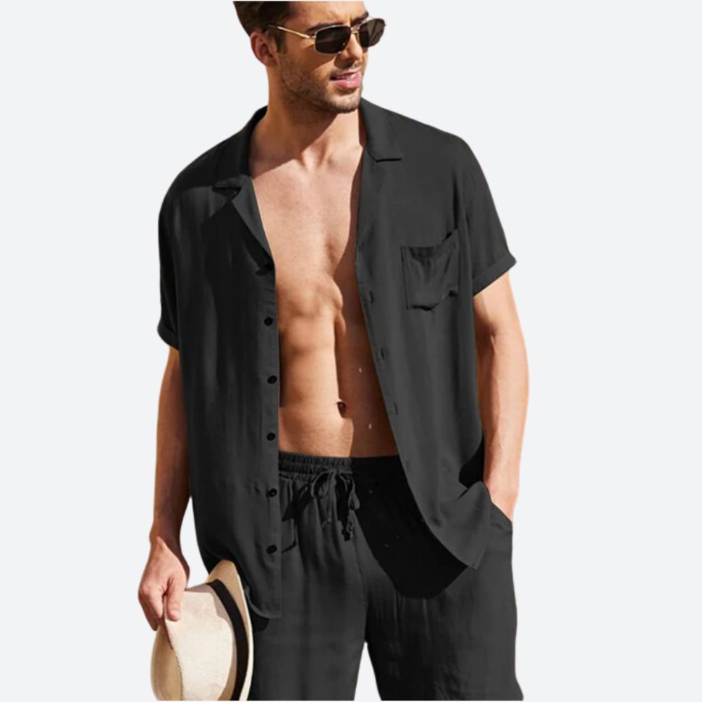 2-piece casual summer set for men - Argos