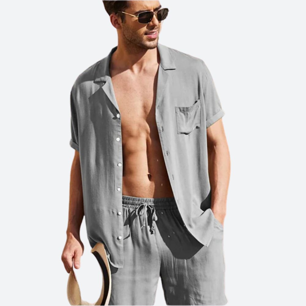 2-piece casual summer set for men - Argos