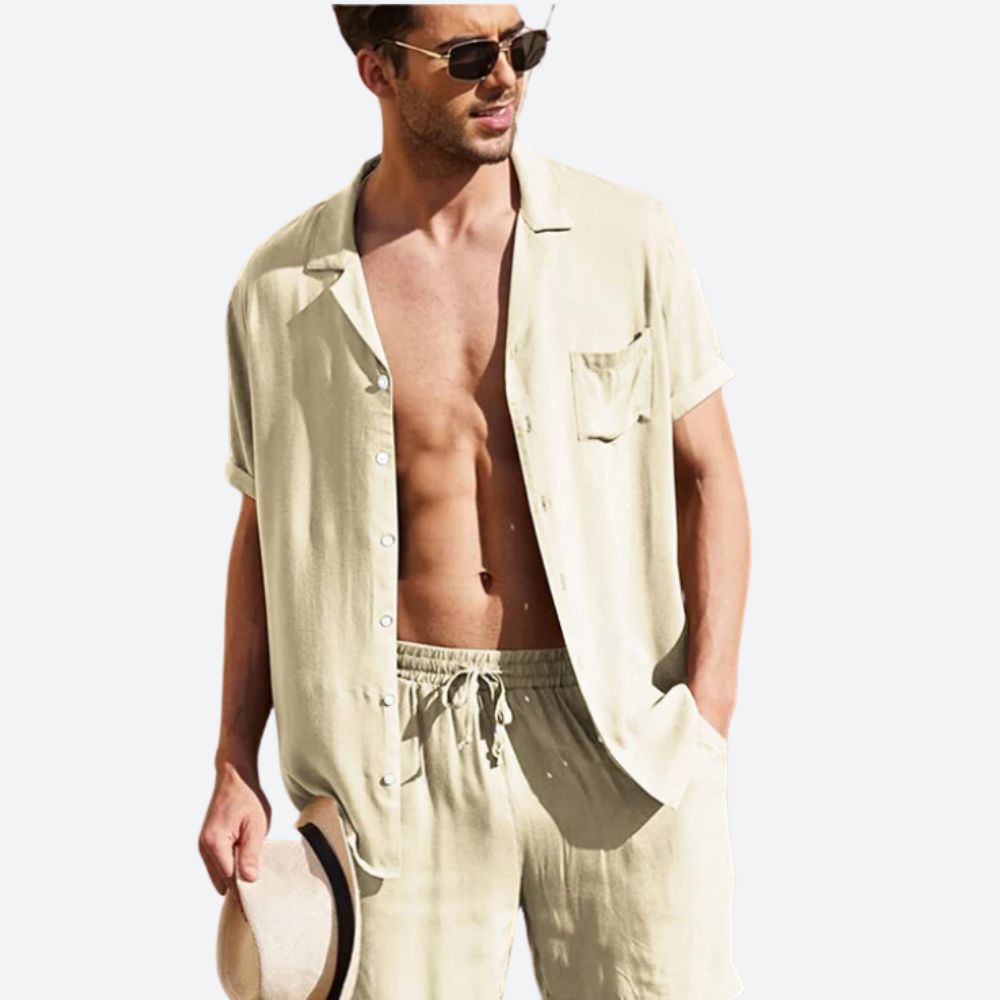 2-piece casual summer set for men - Argos