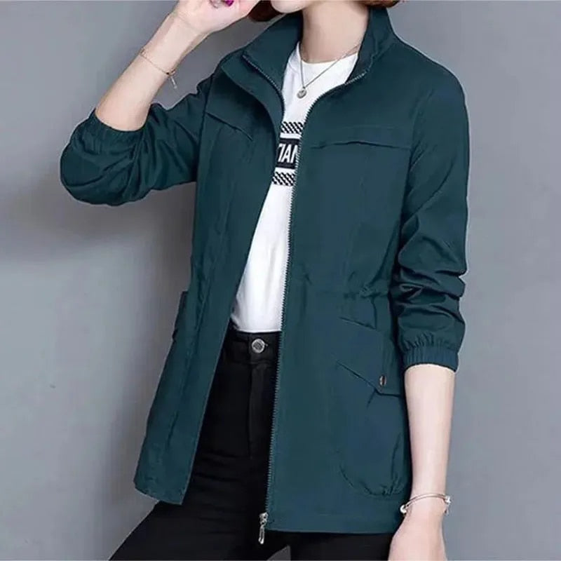Emma | Solid women's trench coat