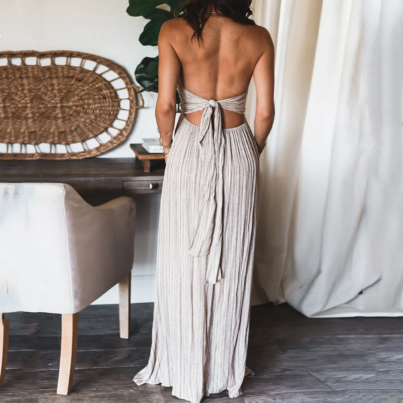 Aurelia - Elegant Backless Dress