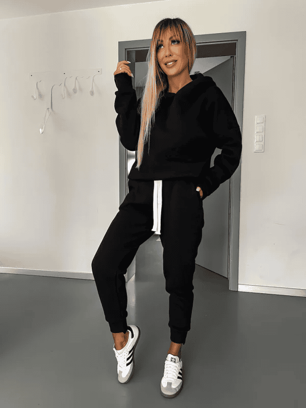 Emma | Hoodie Jacket and Pants Co-Ord Set for Winter Women's Clothing Collection