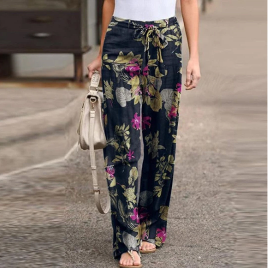 Aurélia - Floral printed bow ties