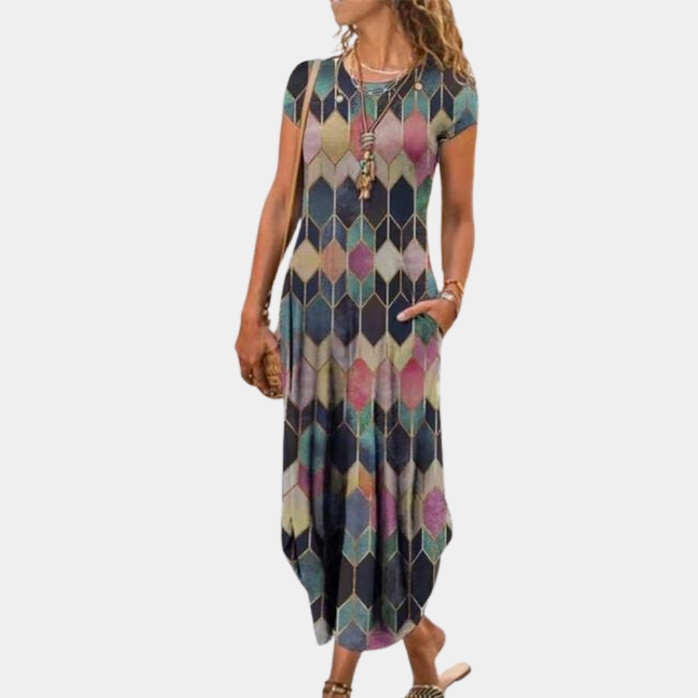 Anne - Elegant maxi dress for ladies