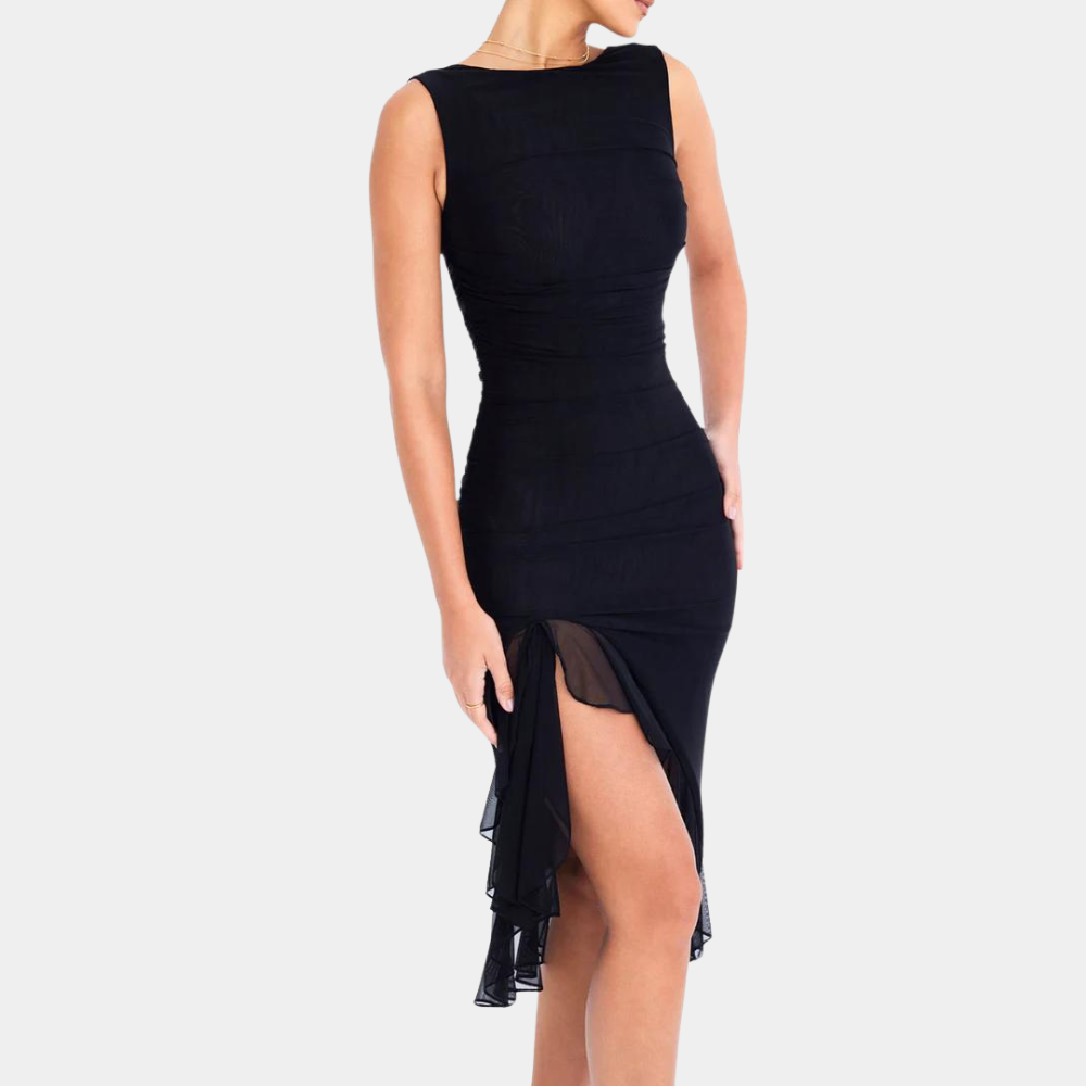Jade - Ladies Enchanted Ruffles Party Dress