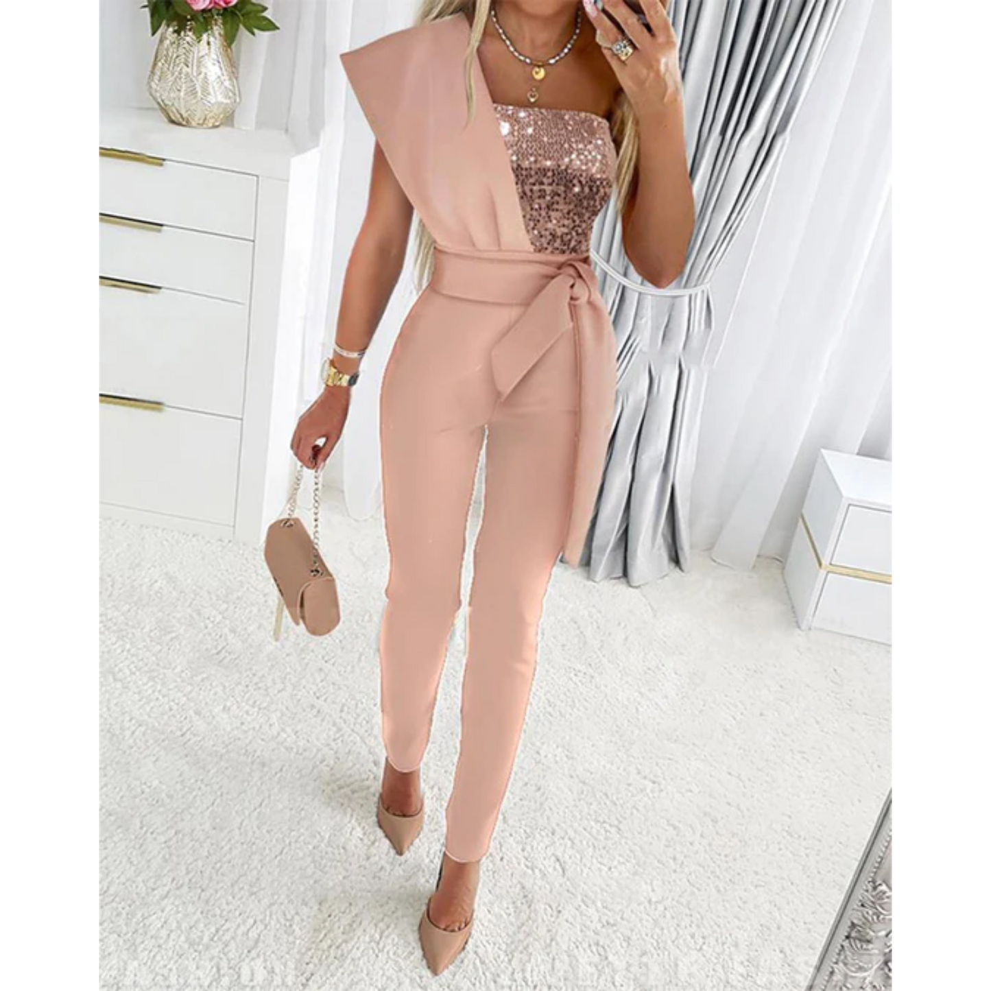 Lotte | Glitter jumpsuit for ladies