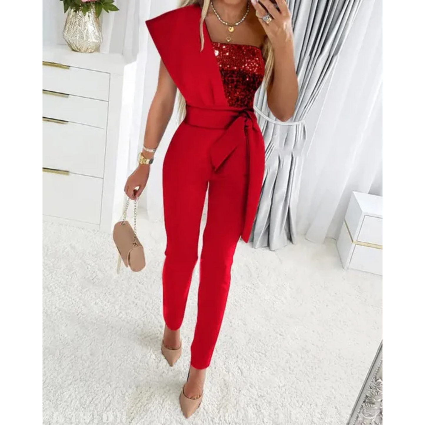 Lotte | Glitter jumpsuit for ladies