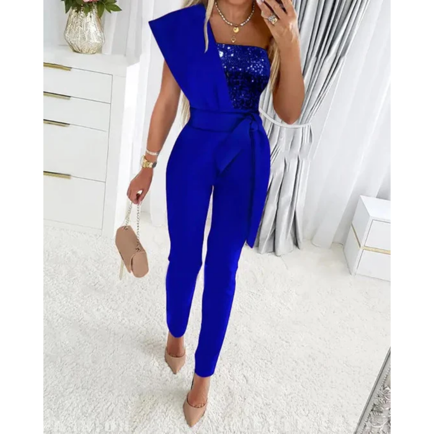 Lotte | Glitter jumpsuit for ladies