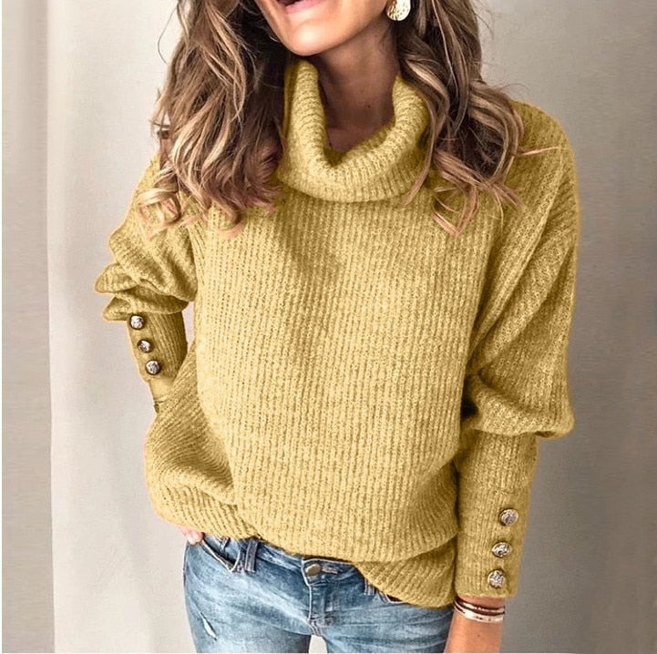 Margaux - Sweater with high collar