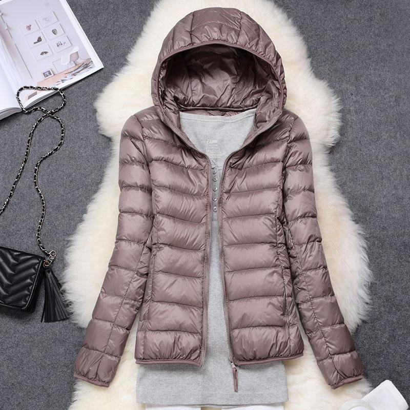 Puffer jacket with hood - Hyda