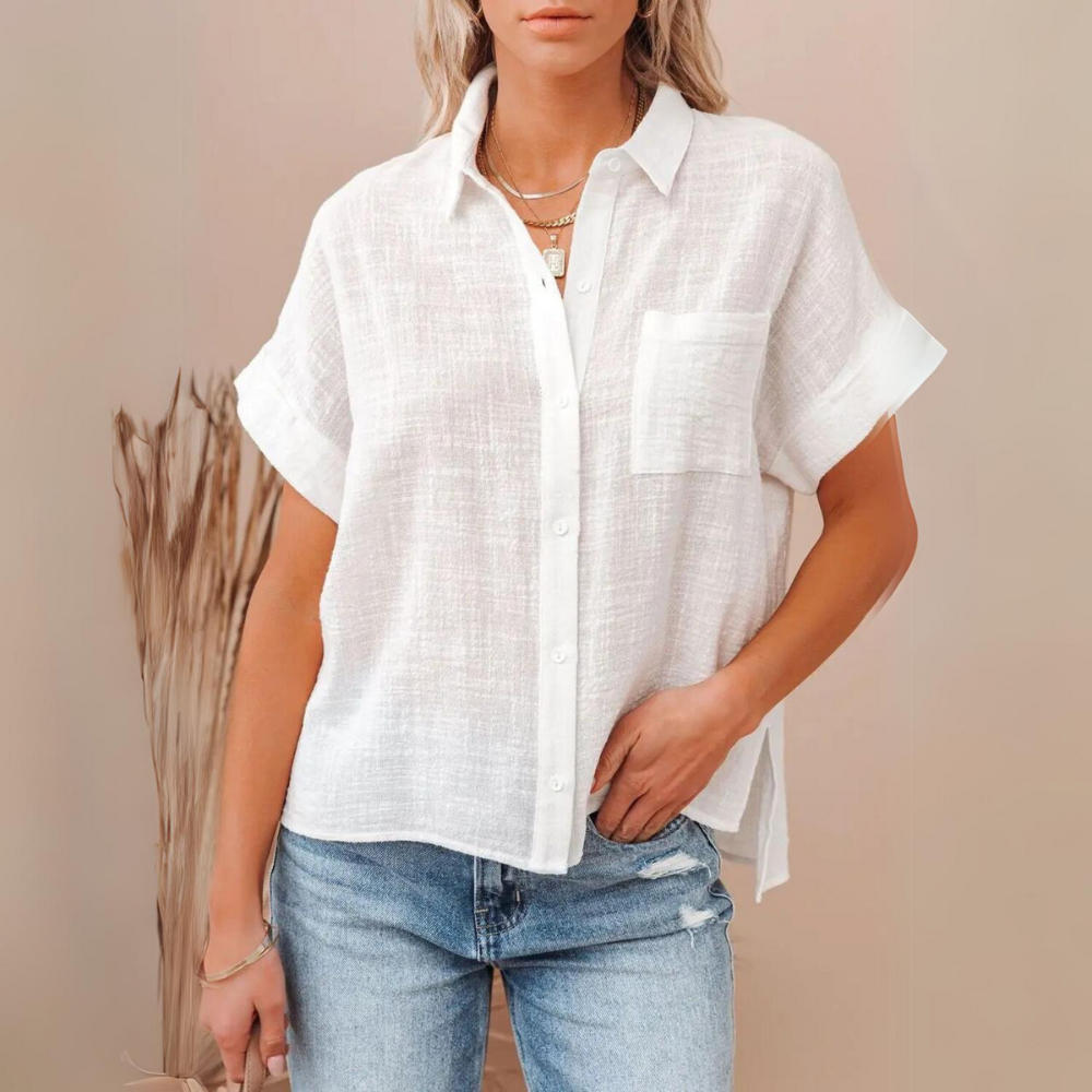Indy - Women's Cotton Blouse
