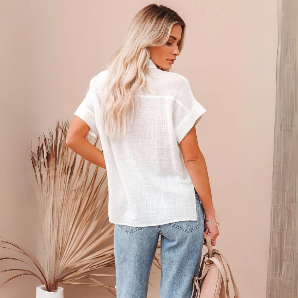 Indy - Women's Cotton Blouse
