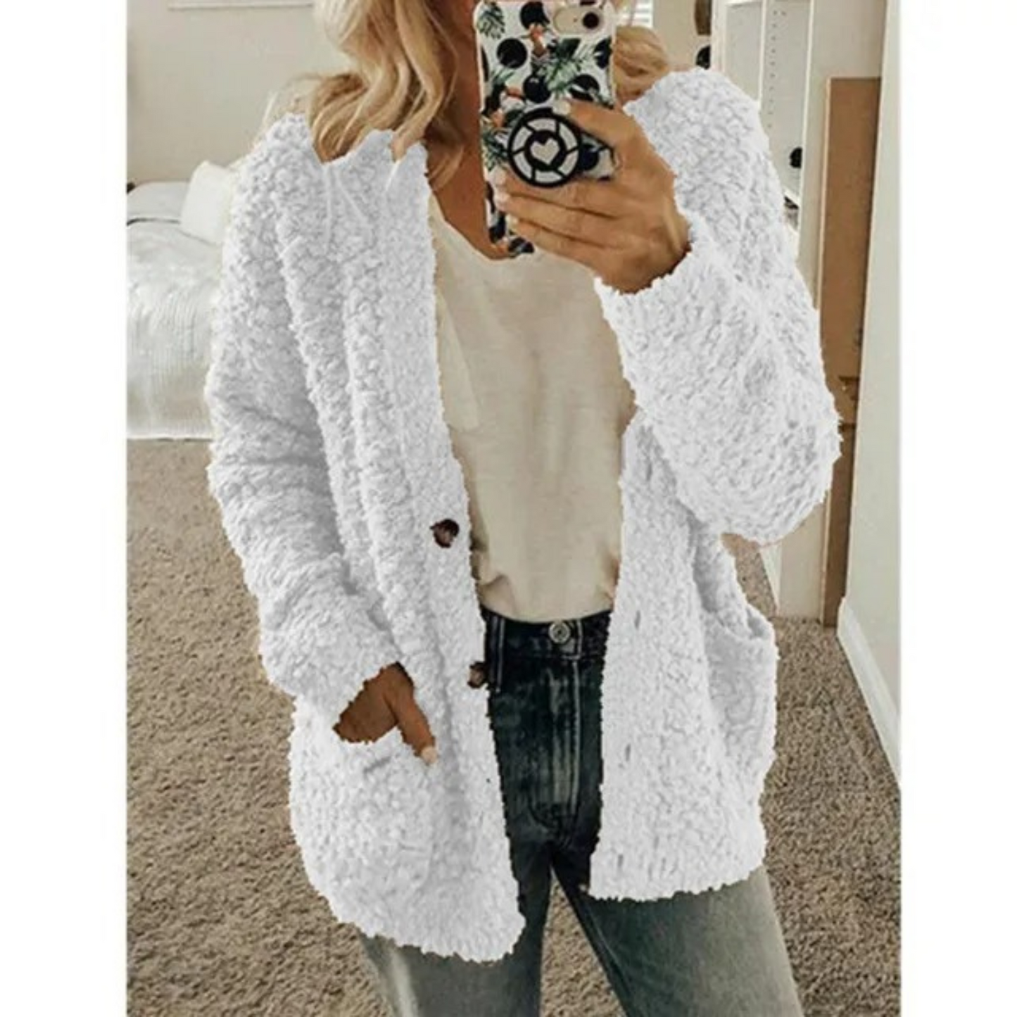 - Teddy jacket for women