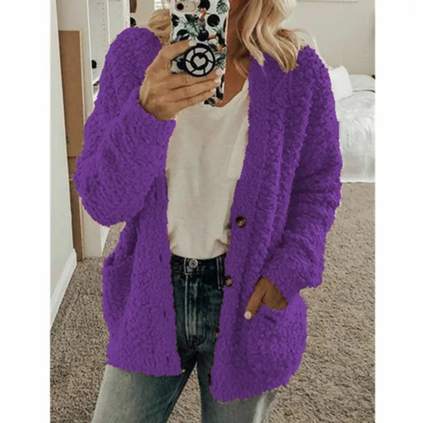 - Teddy jacket for women