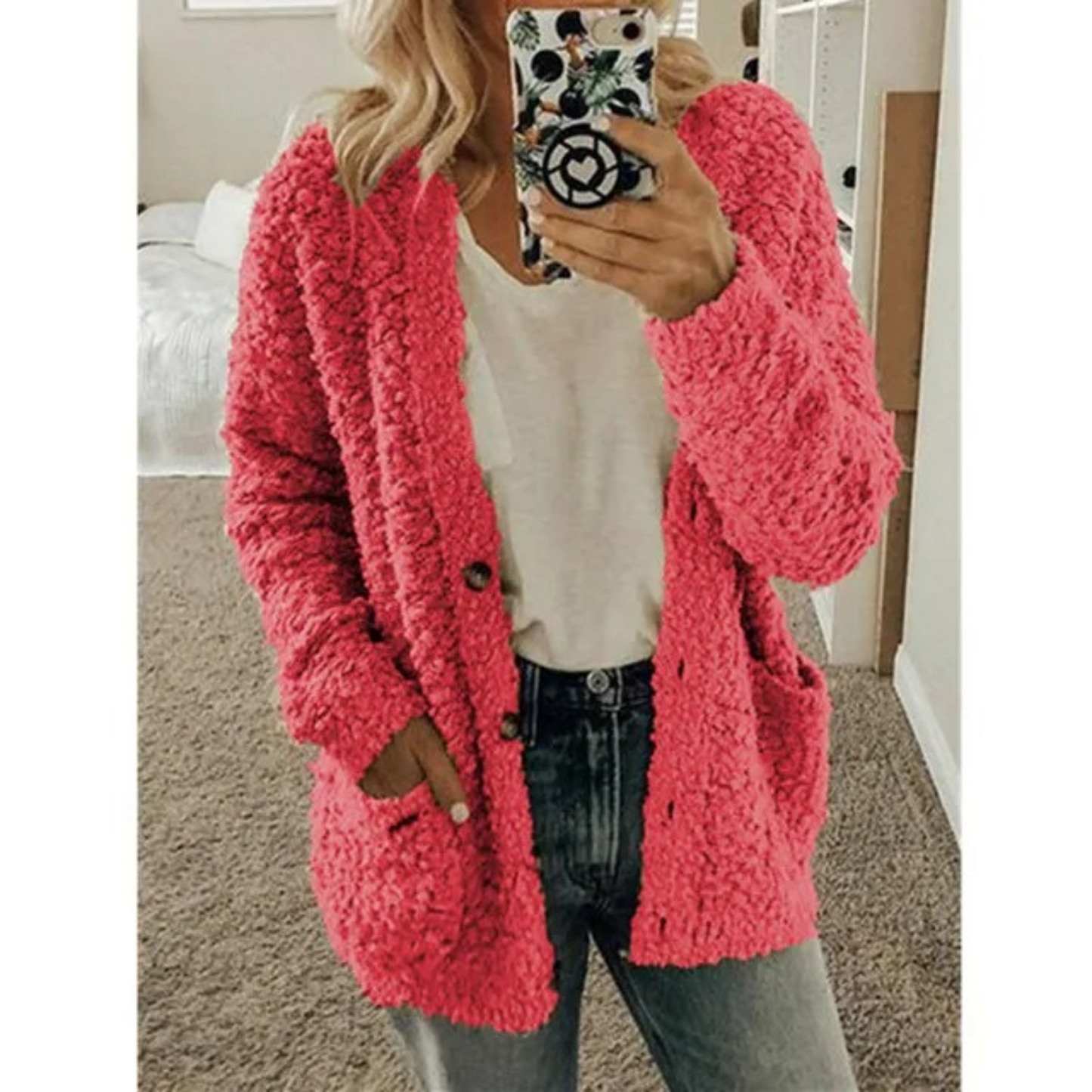 - Teddy jacket for women