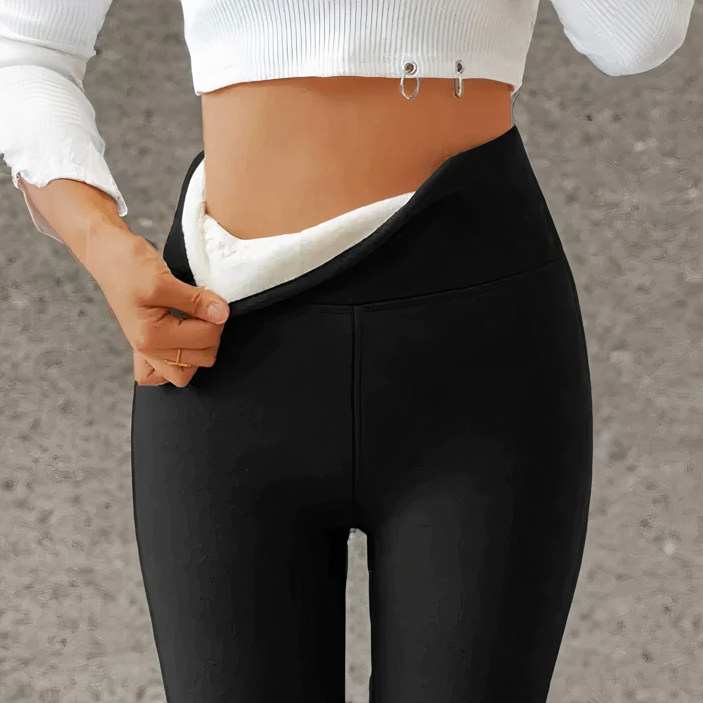 High-waisted thermal leggings - Kendall