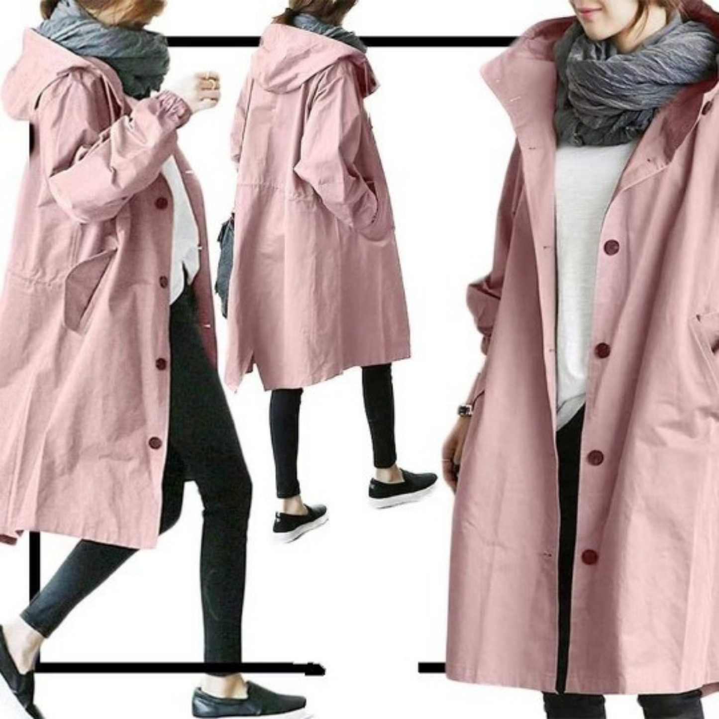Esmée | Long women's trench coat