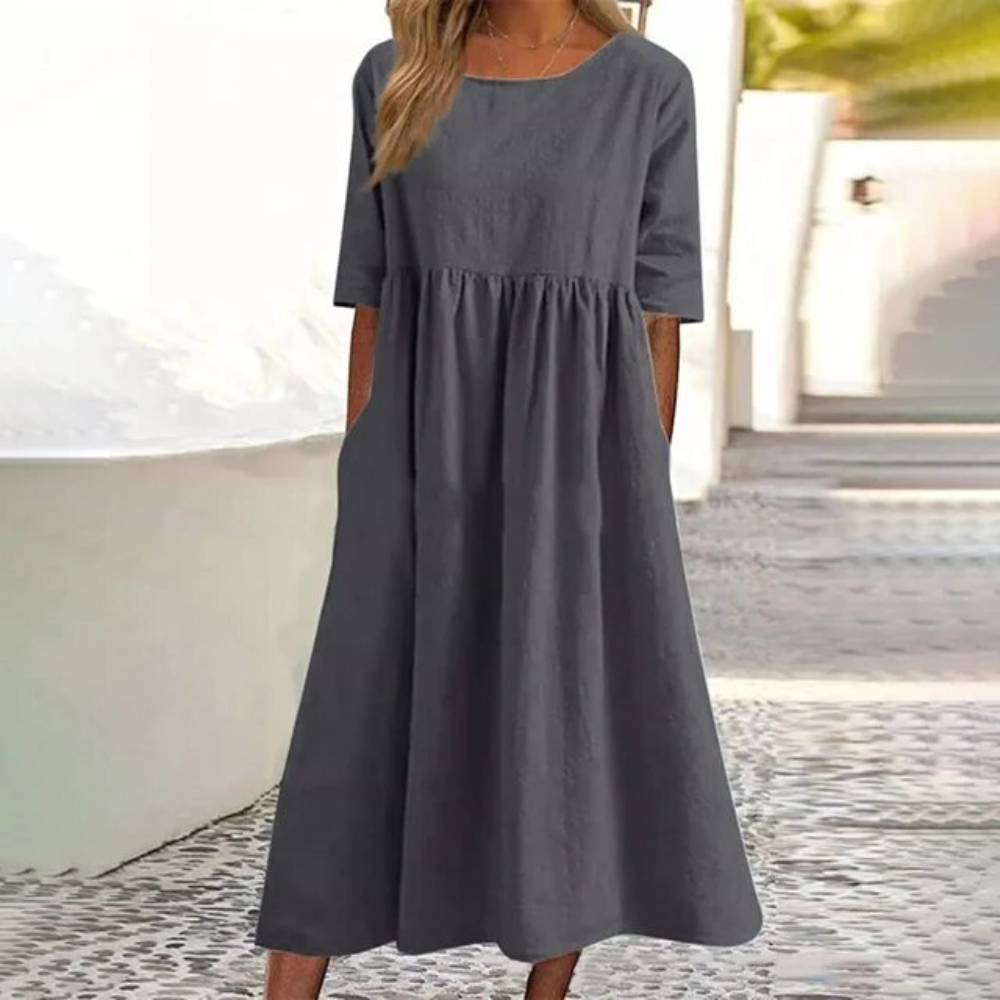 Lieke - Cotton Hemp Dress