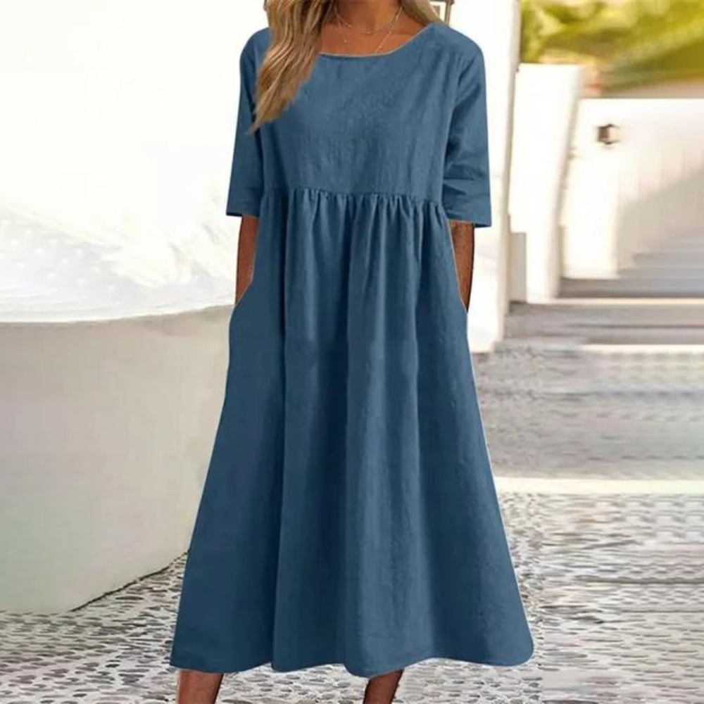 Lieke - Cotton Hemp Dress
