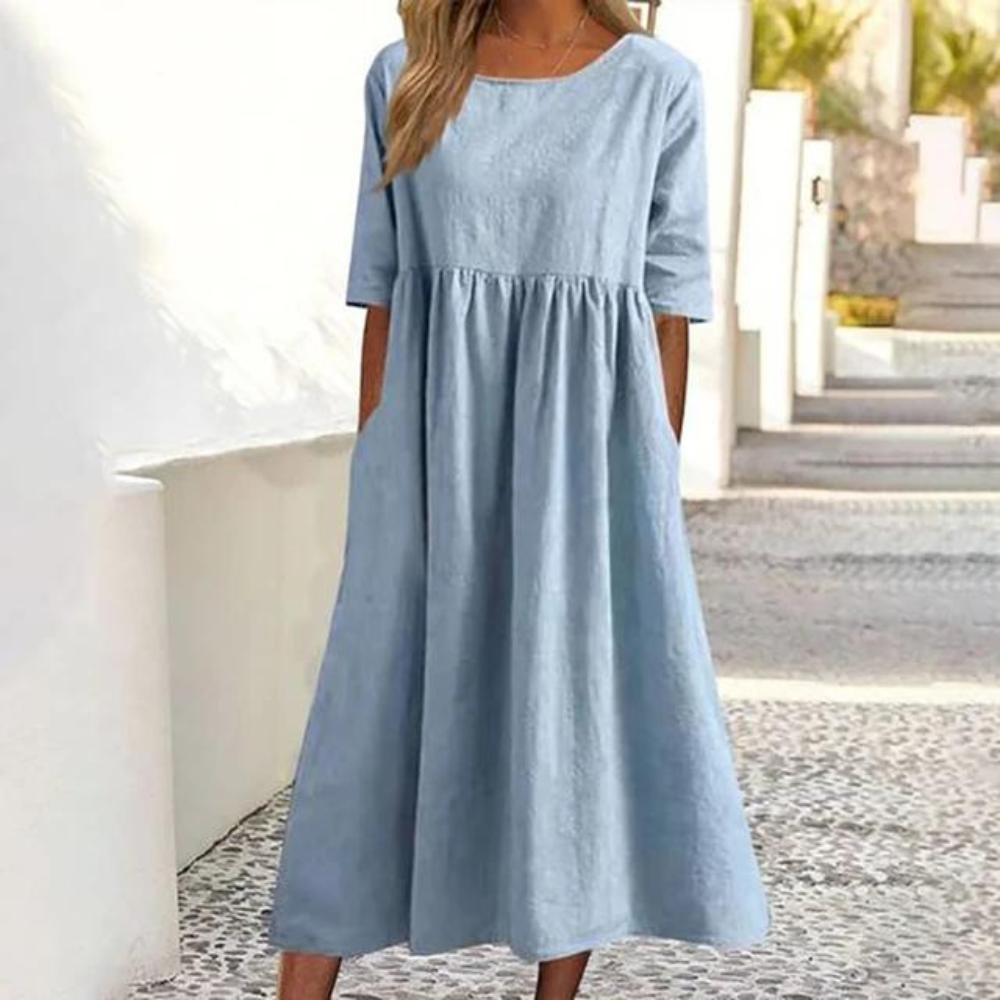 Lieke - Cotton Hemp Dress