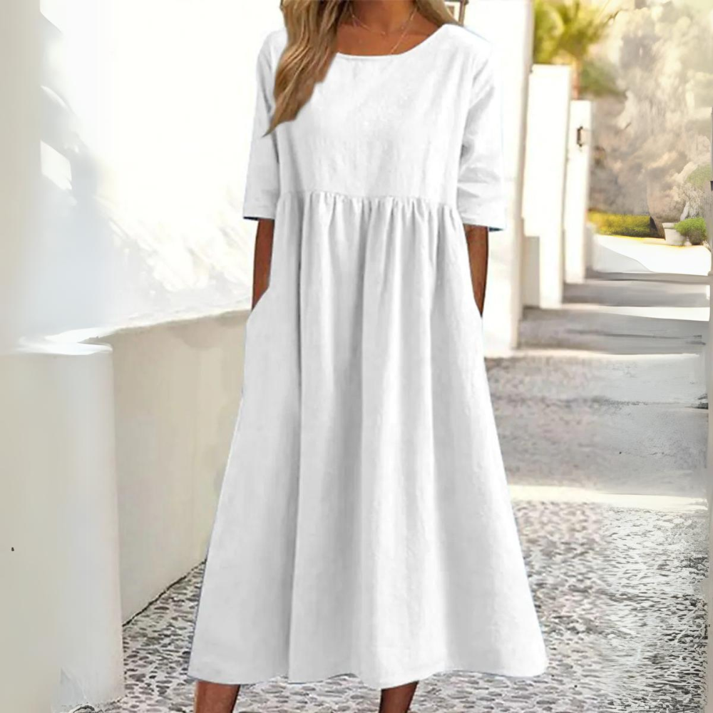 Lieke - Cotton Hemp Dress