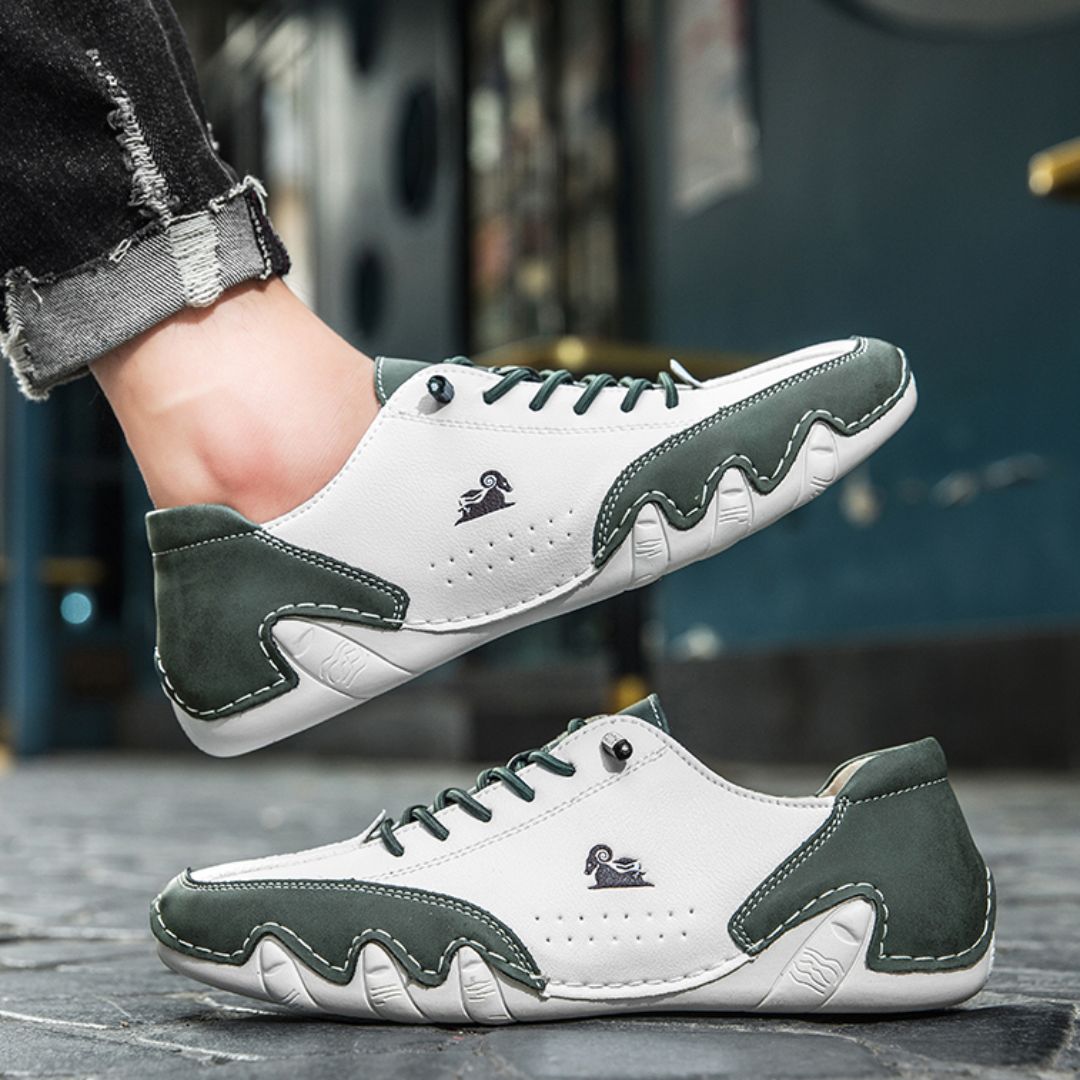Zeth Sneakers | Orthopedic Leather Sneakers