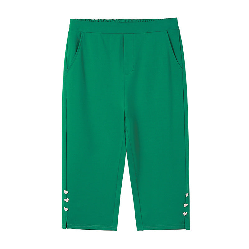 Ladies' fit slip-on pants