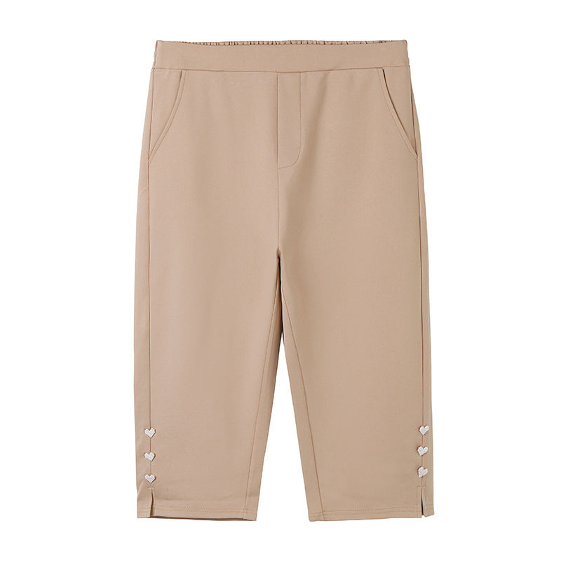 Ladies' fit slip-on pants