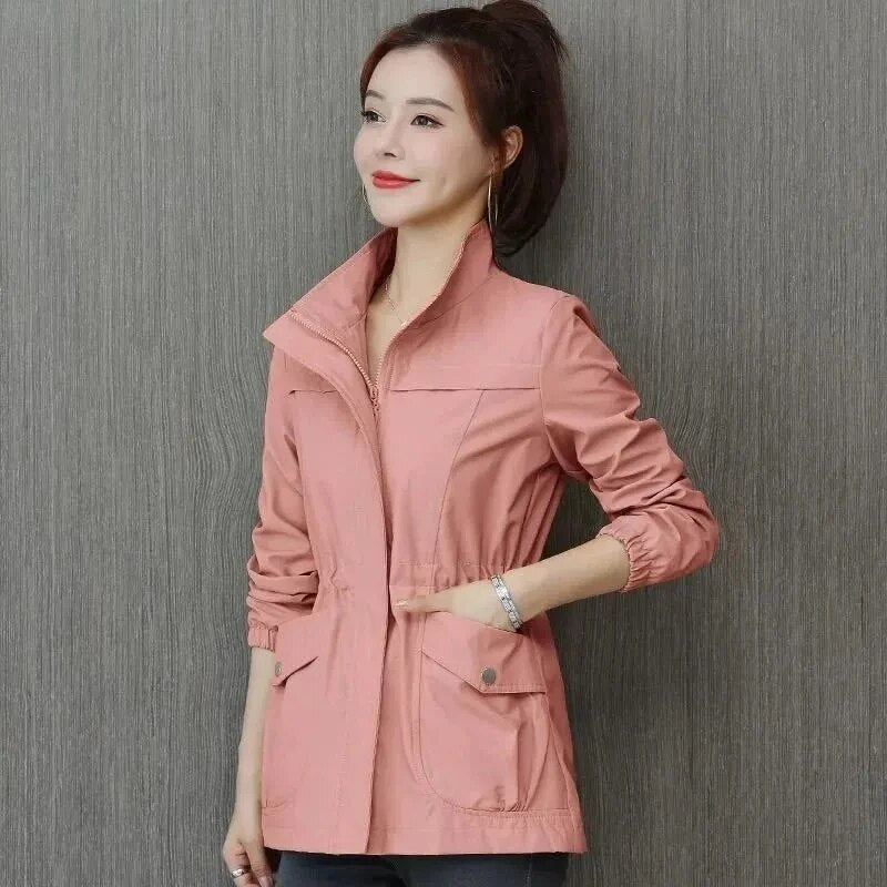 Emma | Solid women's trench coat