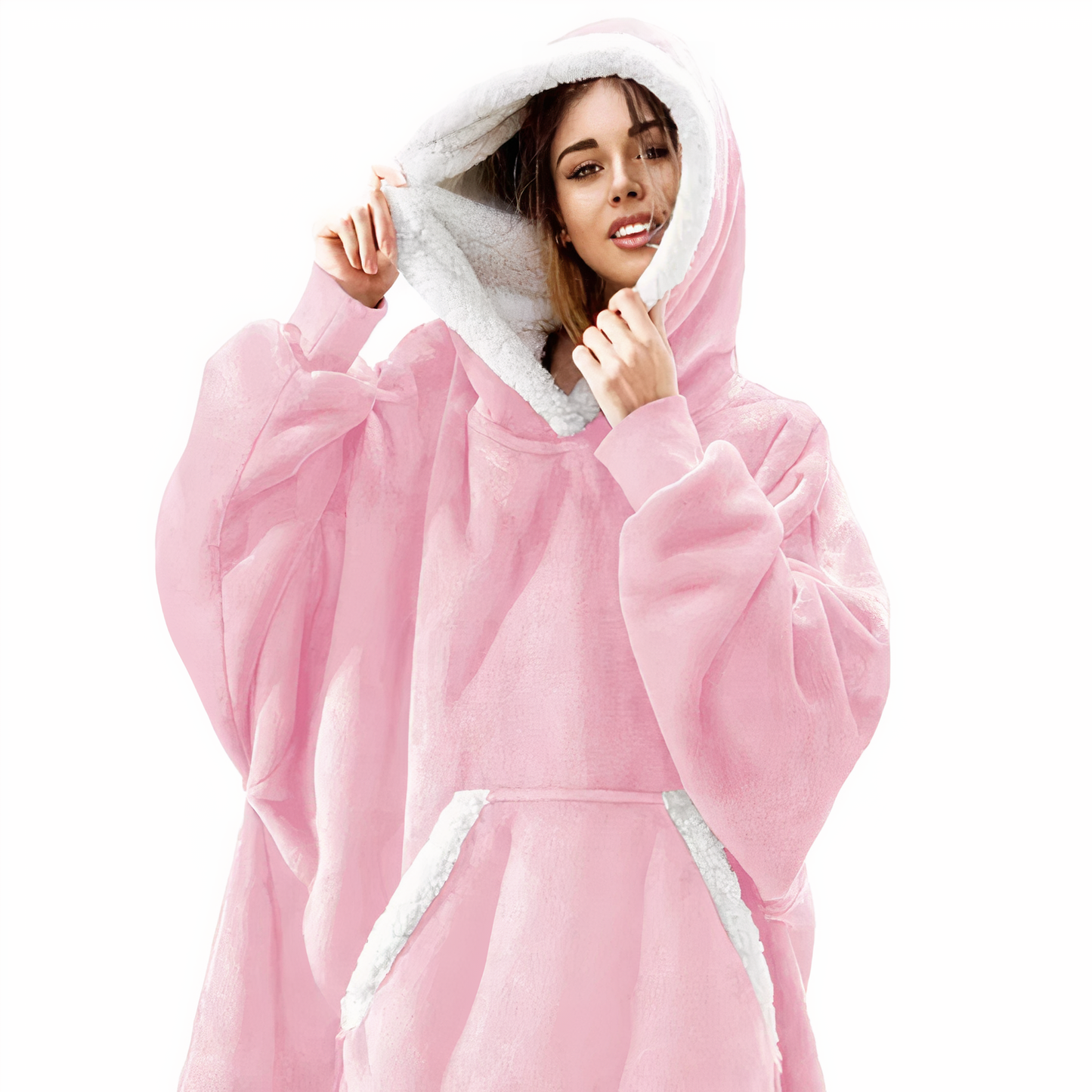 Cuddly blanket hoodie - Regina