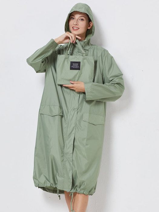Stylish women's windbreaker raincoat - Rosalen