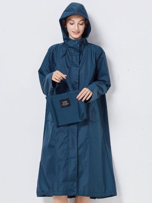 Stylish women's windbreaker raincoat - Rosalen
