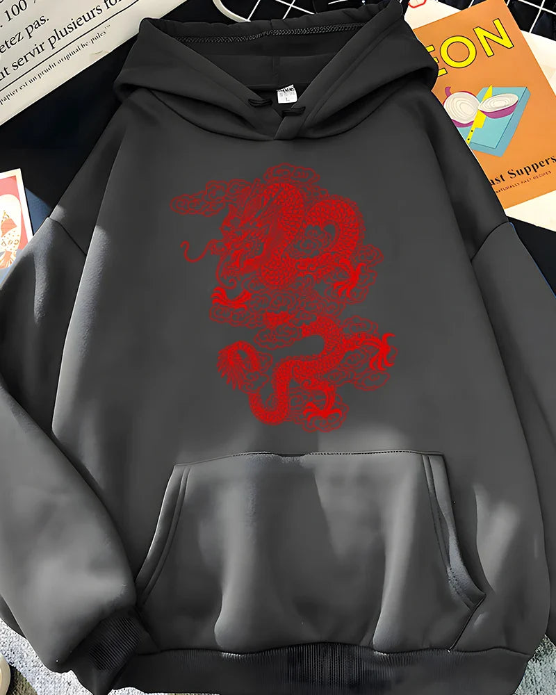Rubika hoodie with graphic print for women