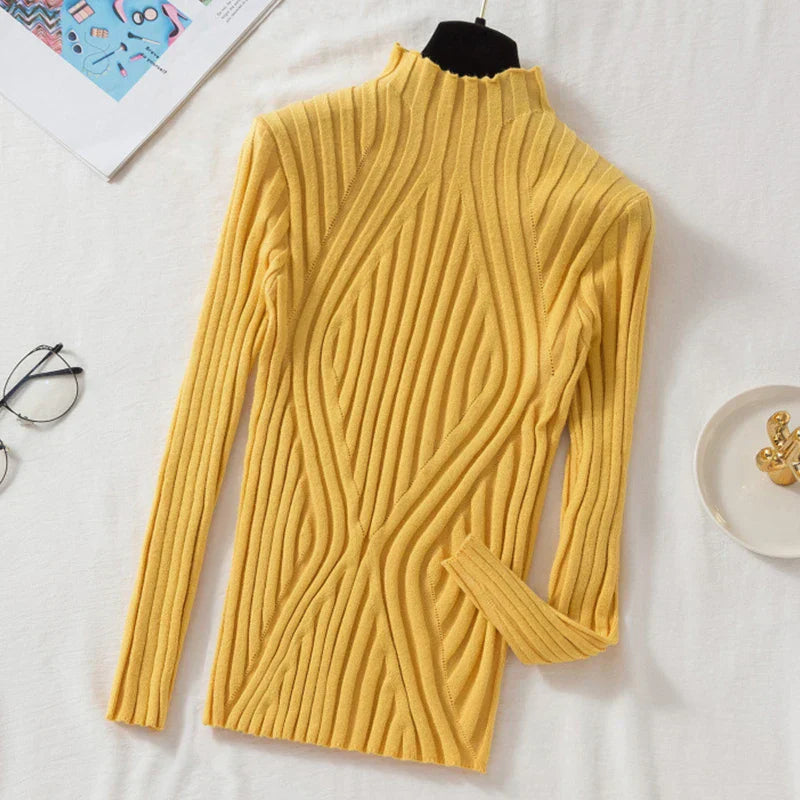 Dara- Half-high turtleneck sweater for women