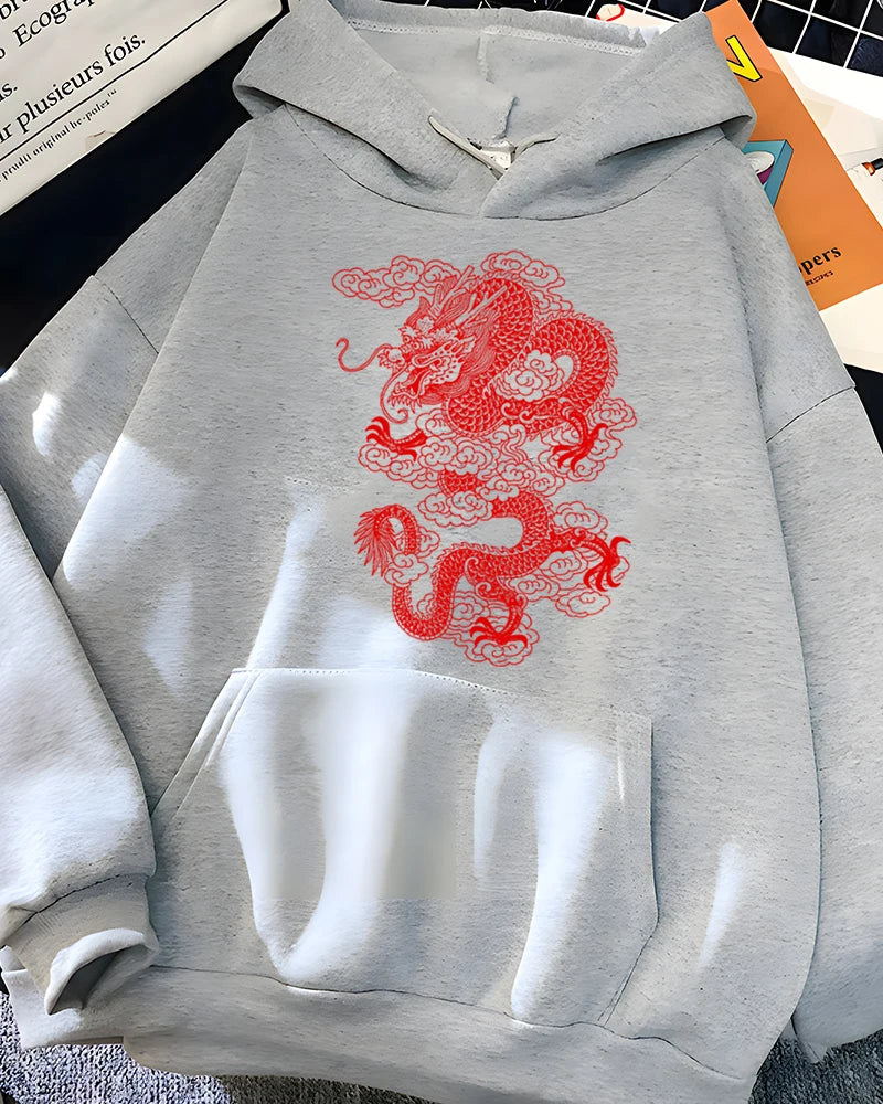 Rubika hoodie with graphic print for women